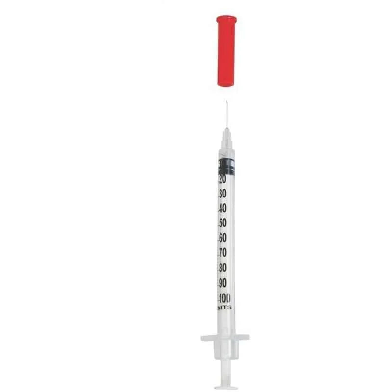 Polymed Insulin Syringe U40 Multi Pack 30G X 8mm Pack of 100 51112