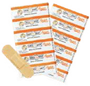5 x  Medigrip Adhesive Antiseptic Bandage Total Regular - 19mm x 70mm Paper Box TOPB16 Pack of 100