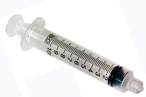 BD Luer-Lok 10mL Syringe with Needle 21G x 1.5Inch 303064 Pack of 100