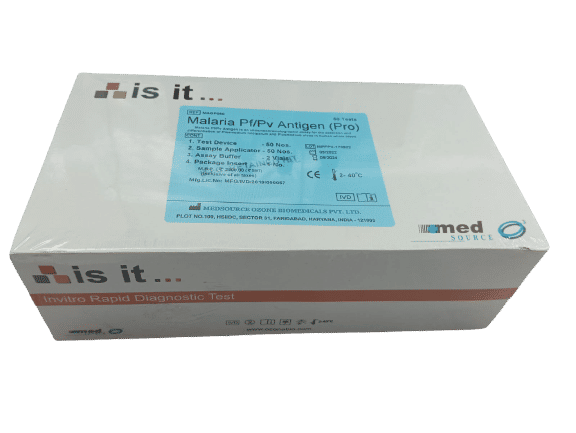 Med Source Is It Malaria Pf/Pv Antigen Pro - Pack of 50 Tests