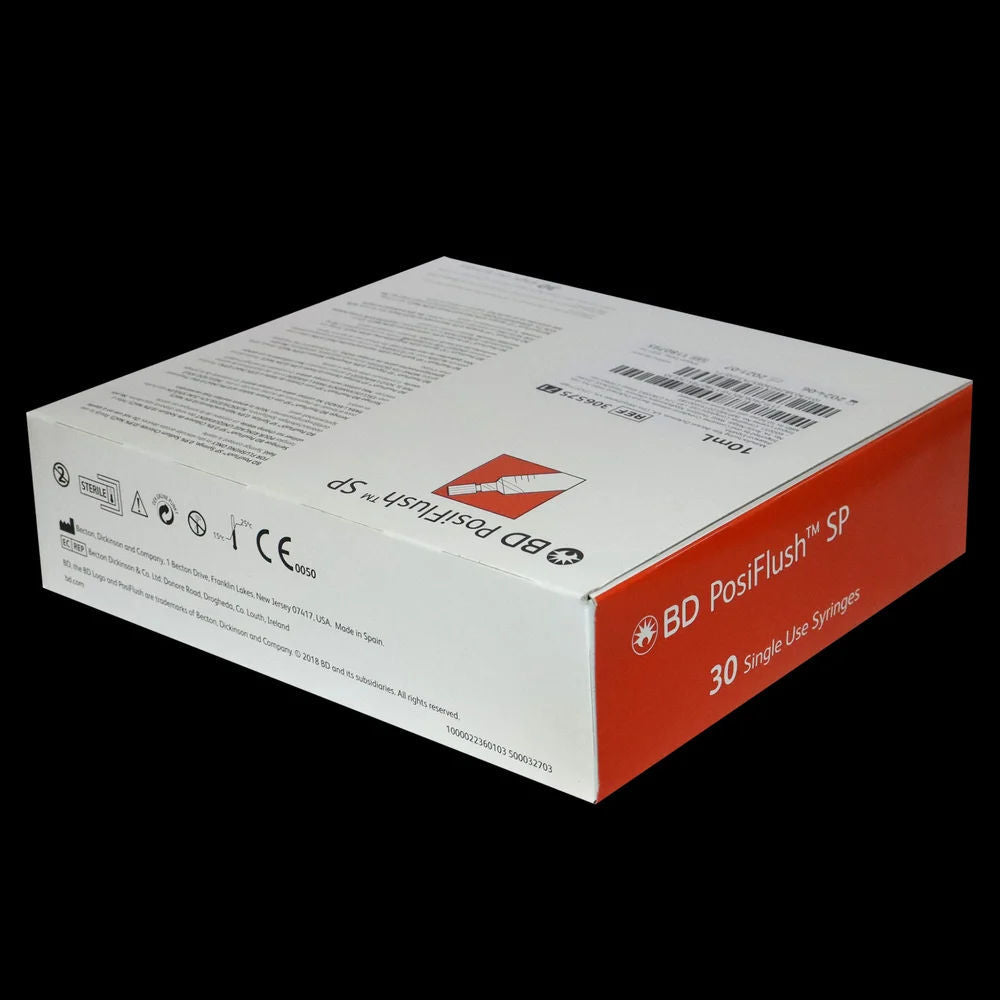 BD Posiflush SP Syringe - 10ml Pack of 30 (306575-71)