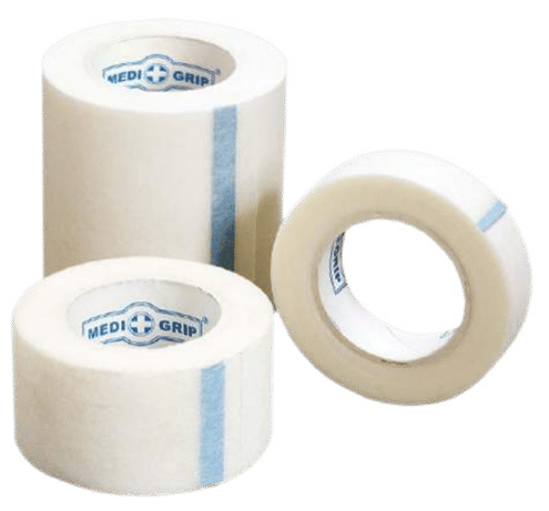 Medigrip Permeable Non woven Synthetic Adhesive B.P Paper Tape - 1.25cm x 9.1m Pack of 24 (NWT059)