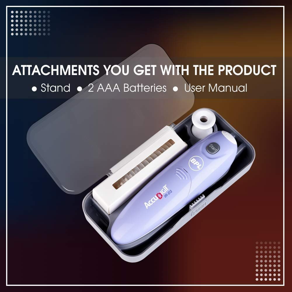 BPL Infrared Thermometer - Accu-Digit Dual Mode (Fore Head + Ear)