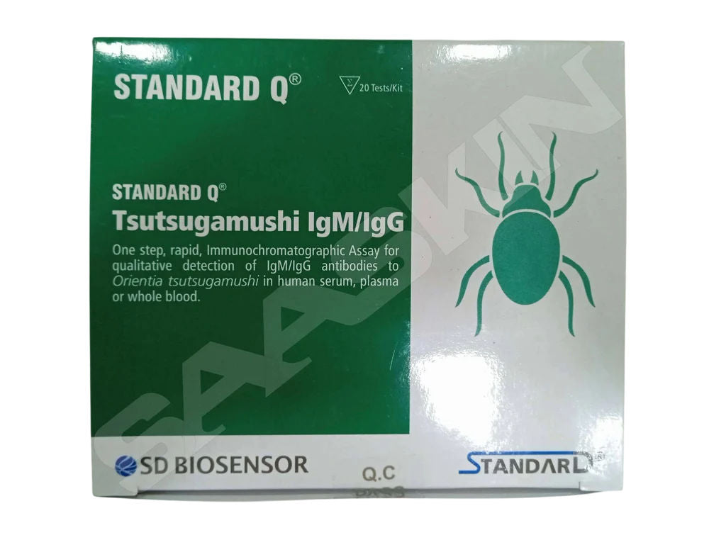 SD Biosensor Standard Q Tsutsugamushi IgM/IgG Rapid Card - Pack of 20 Test (RK029-20)