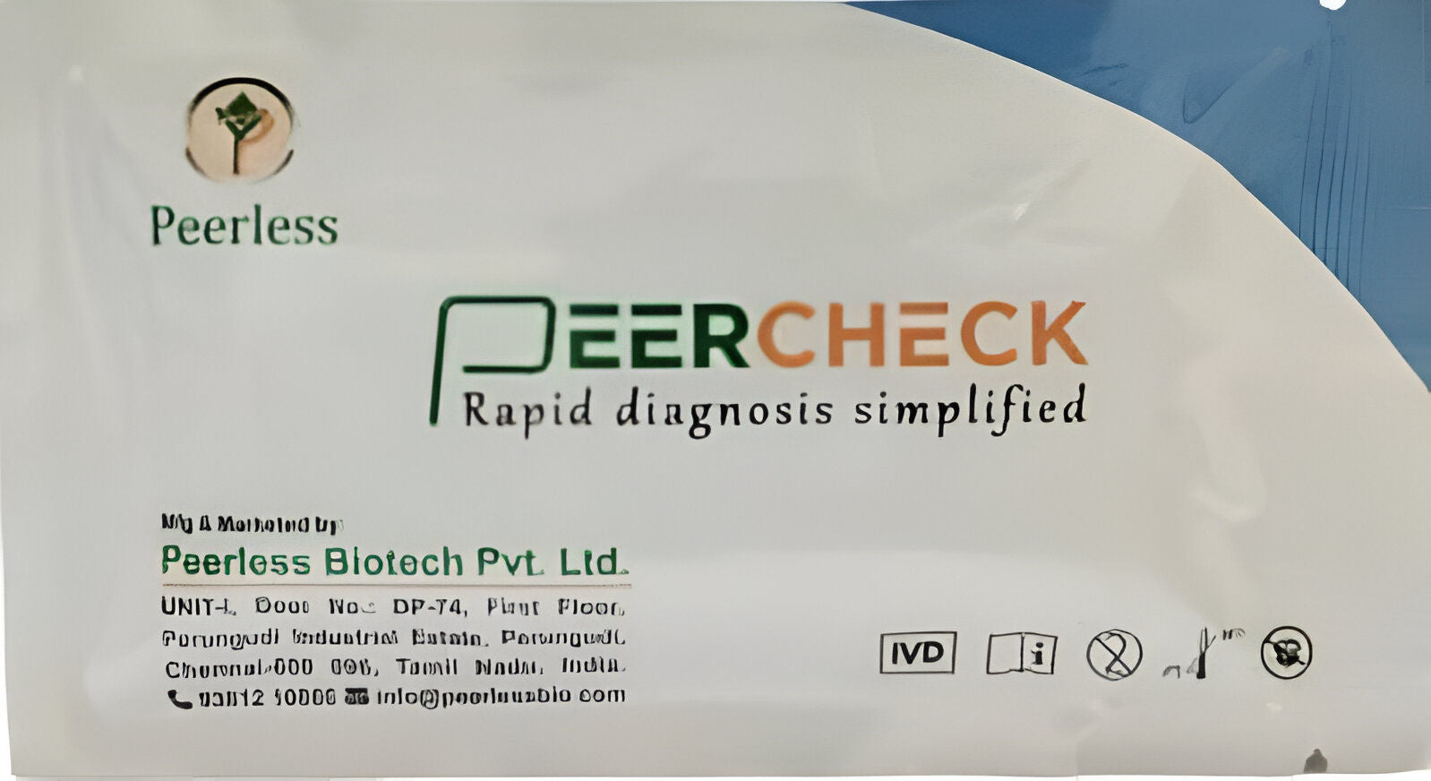 Peercheck HIV 1/2 Rapid Card - Pack of 40 Tests