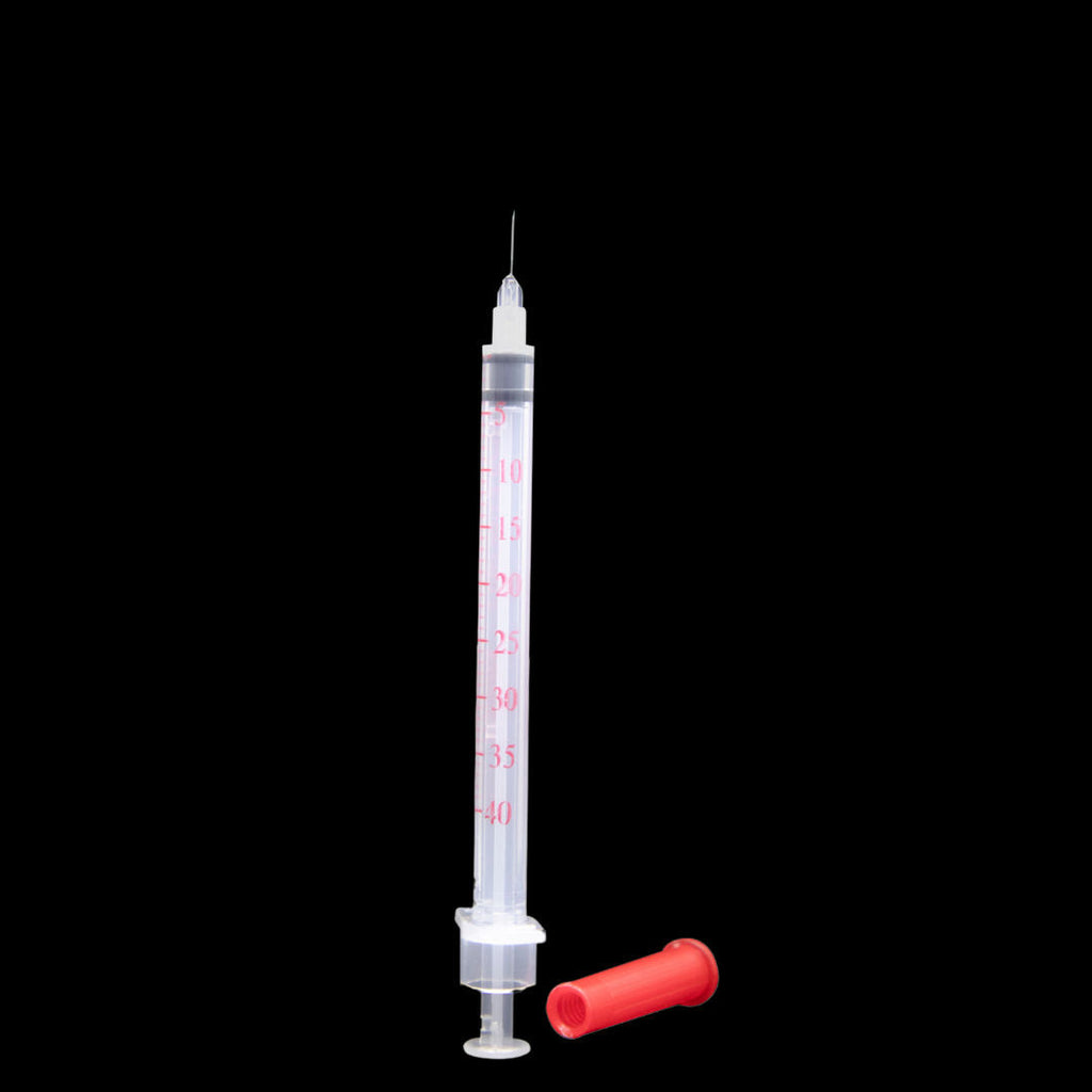 Nipro Shinrai U-40 Insulin Syringe - 1ml 31G x 8mm Pack of 100