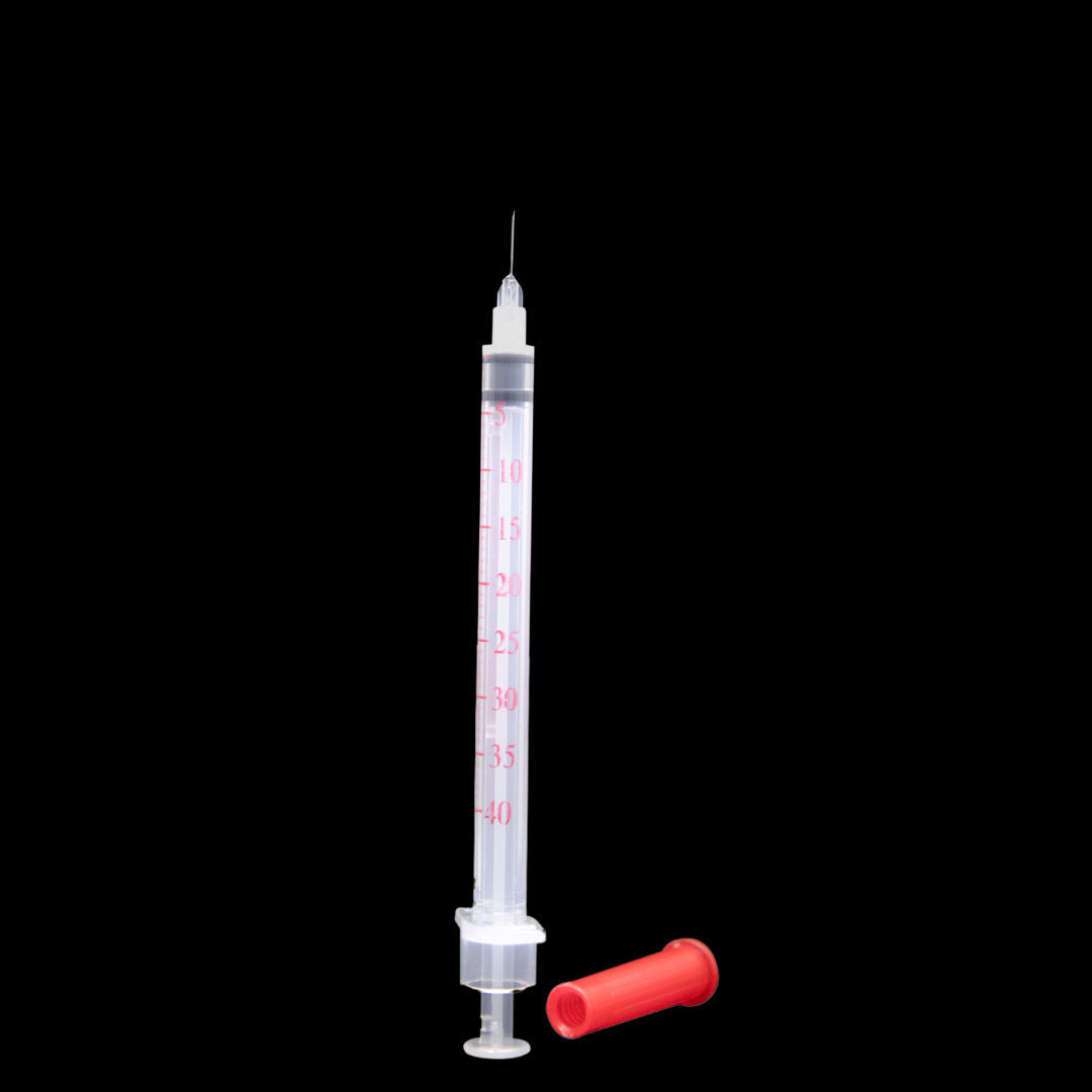 Nipro Shinrai U-40 Insulin Syringe - 1ml 31G x 8mm Pack of 100