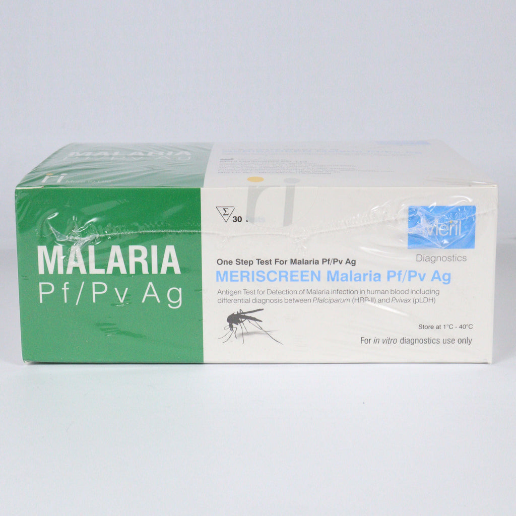 Meril Meriscreen Pf/PV Malaria Rapid Card - Pack of 30 Tests (RPDMFV-01)