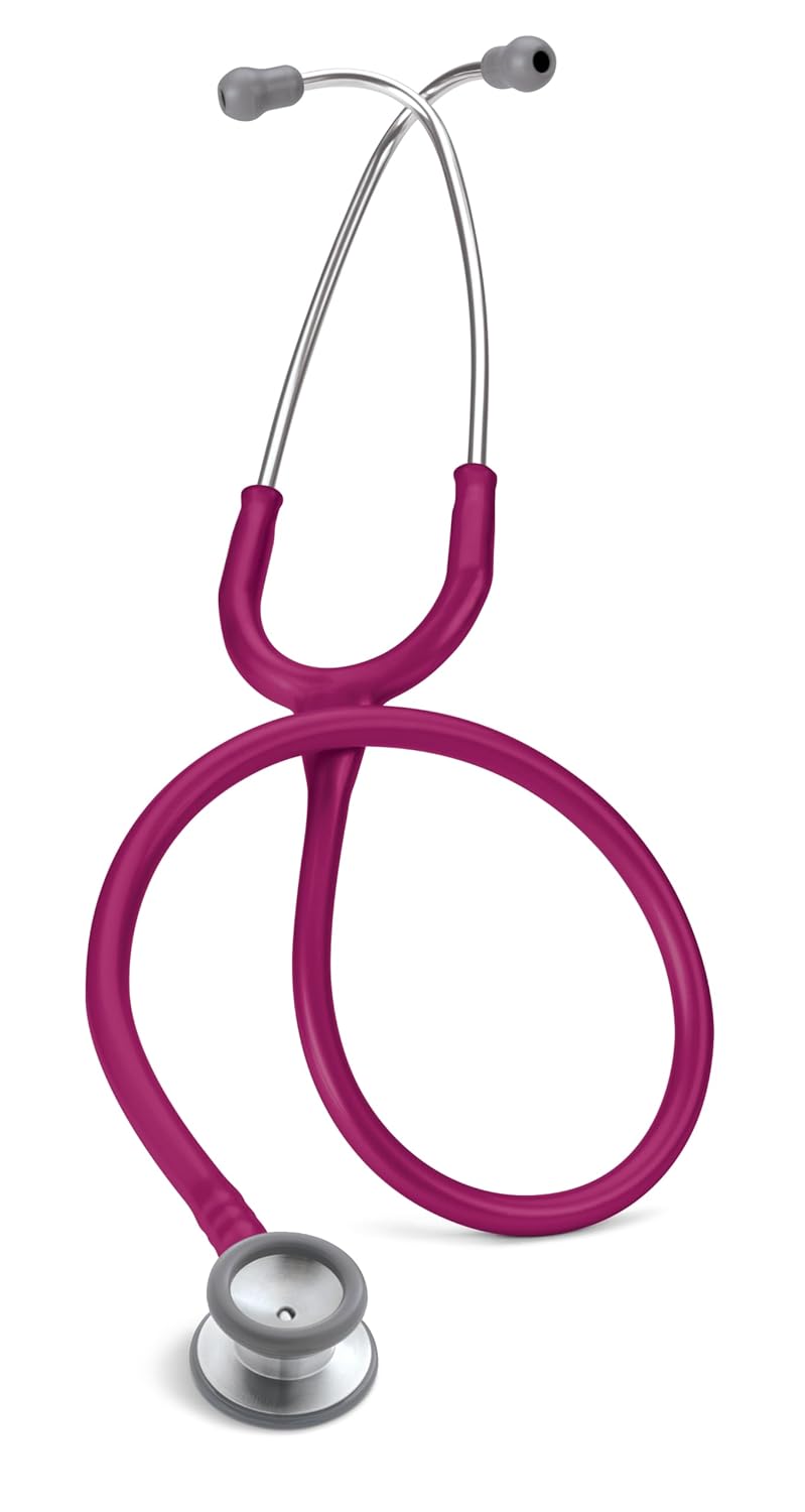 3M Littmann Classic II Paediatric Stethoscope (2122) - Stainless Steel Chestpiece Raspberry tube
