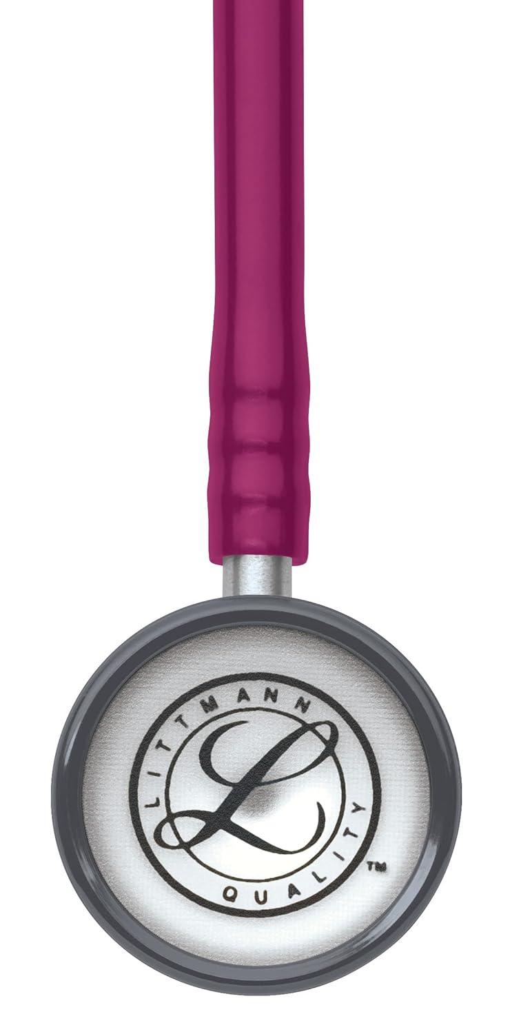 3M Littmann Classic II Paediatric Stethoscope (2122) - Stainless Steel Chestpiece Raspberry tube