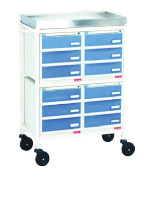 Elite Med India Medicine Trolley 2 (SSPL552)