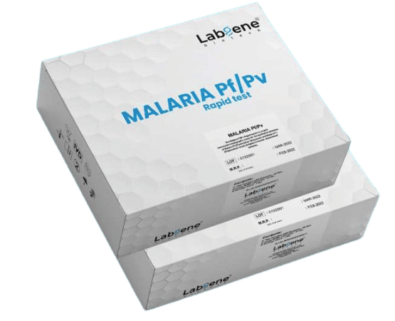 Labgene Malaria Pf/Pv Ag Rapid Card - Pack of 25 Tests (LG007-25T)