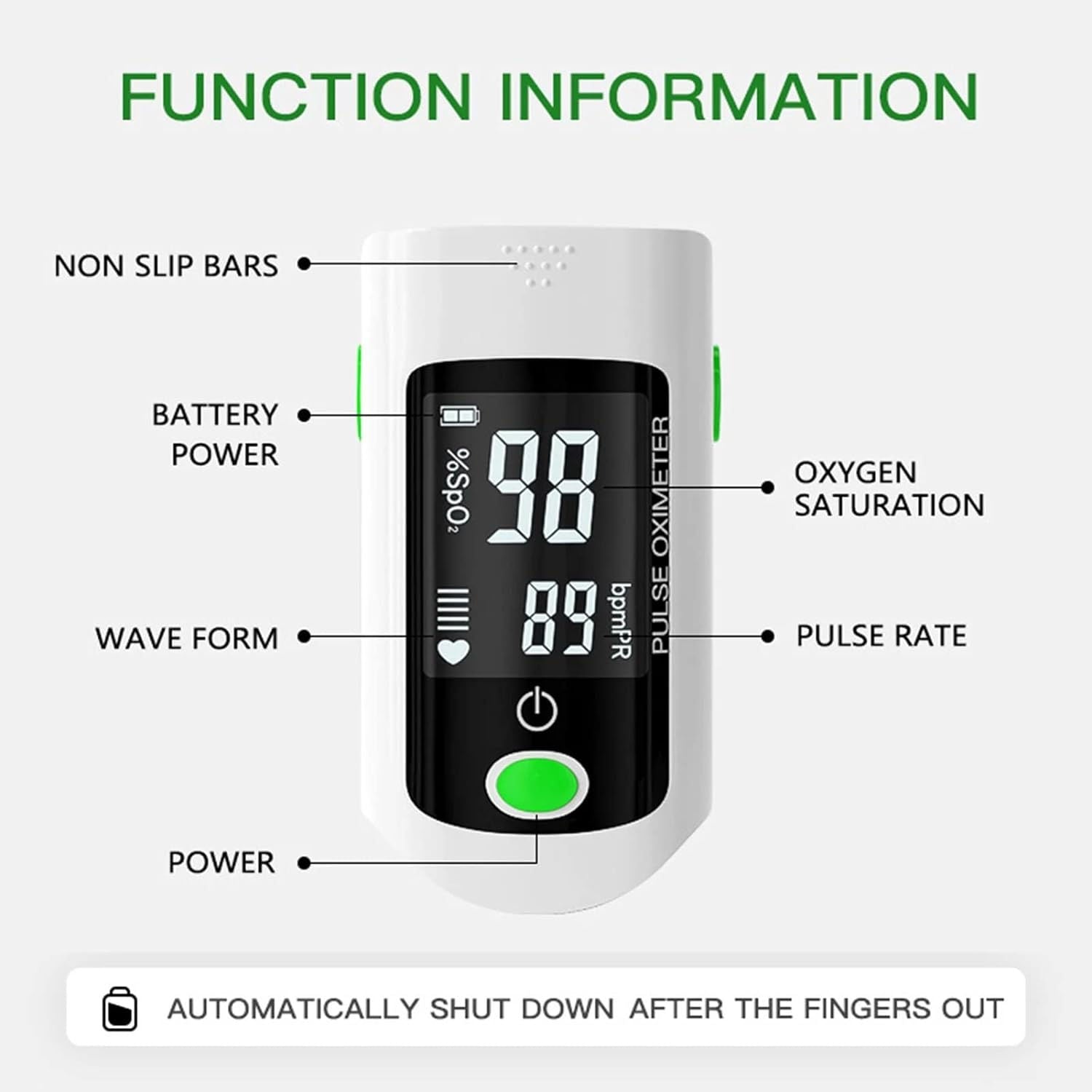 MCP X1805 Pulse Oximeter