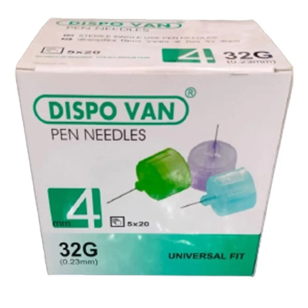 HMD Dispovan Pen Needle - 31G Pack of 100