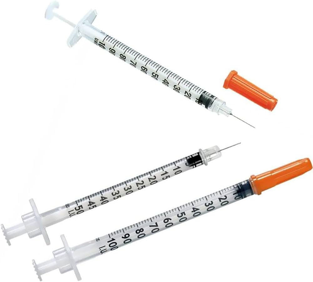 HMD Dispovan 1ml Insulin Syringe - 30G x 8mm Multi Pack of 100
