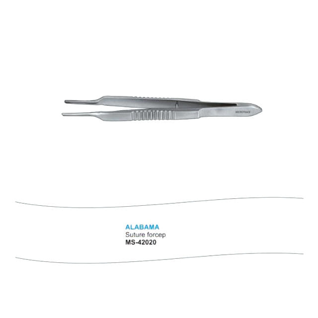 3 x  Microtrack Alabama Suture Forceps MS-42020