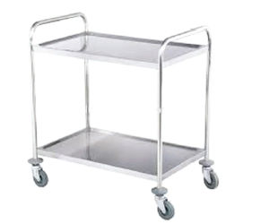 Elite Med India Instrument Trolley Two Shelves (SSPL562)