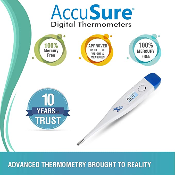 5 x  Accusure Digital Thermometer (MT1027)