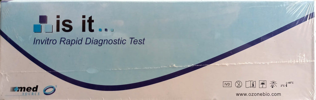 Med Source Is It Malaria Pf/Pv Antigen Pro - Pack of 50 Tests