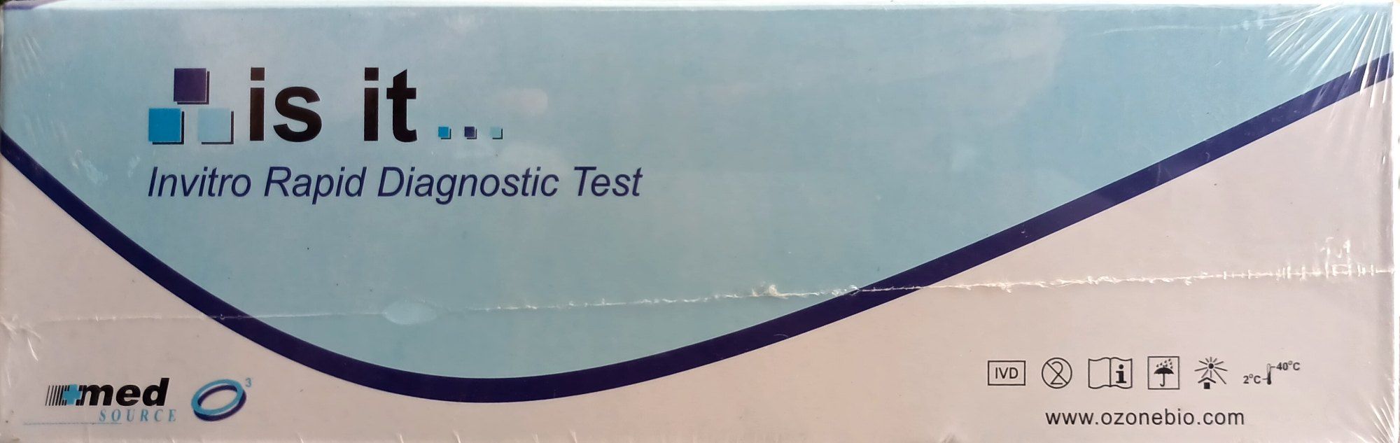 Med Source Is It Malaria Pf/Pv Antigen Pro - Pack of 50 Tests