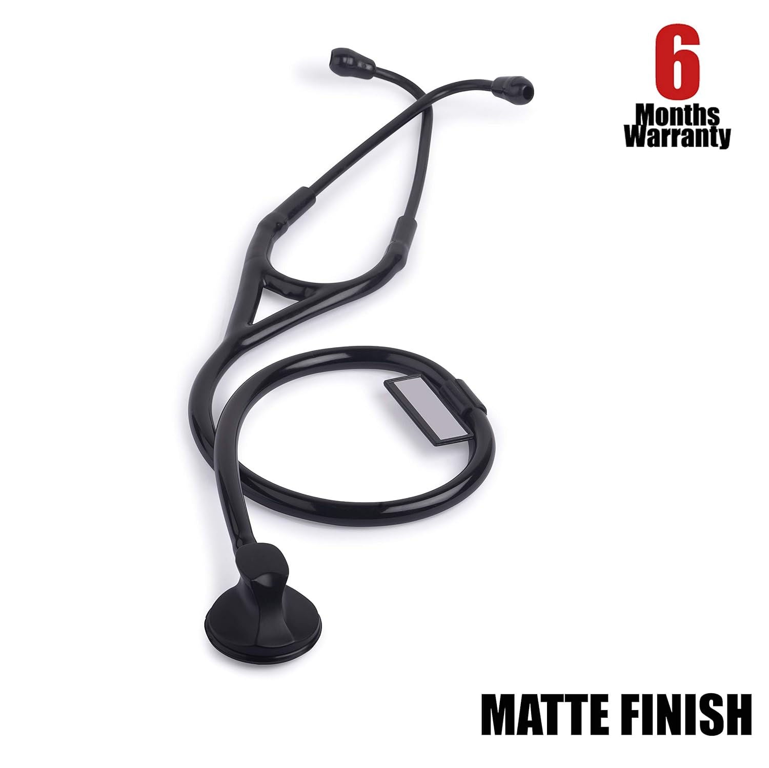 MCP ELITE ST-EL01 Premium Black Matte Stethoscope (Single Head)