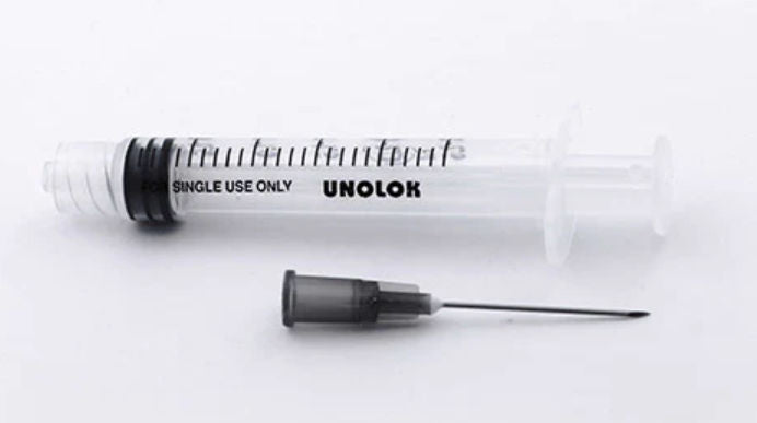 HMD Unolok 10ml Syringe with Needle - 21G X 1.5inch Pack of 50