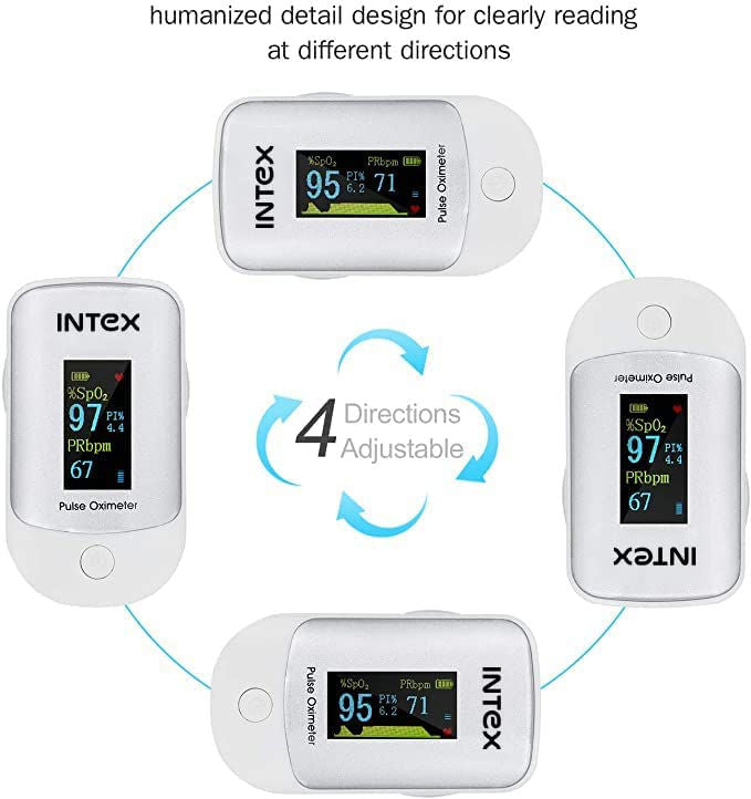 Intex Oxisure IT-OX02 Pulse Oximeter (White)