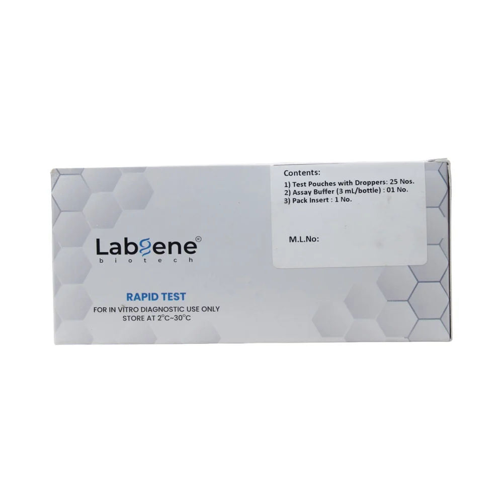 5 x  Labgene HCV Ab Rapid Card - Pack of 10 Tests (LG002-10T)