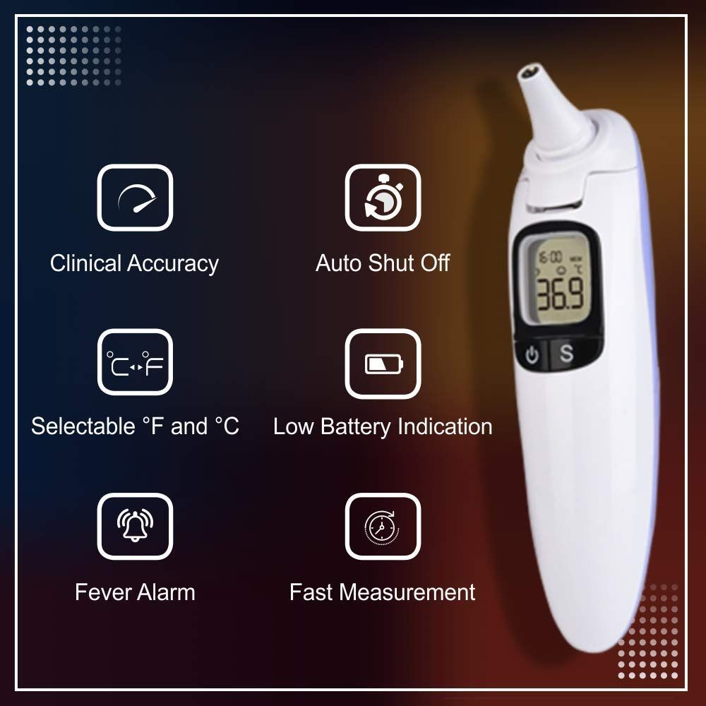 BPL Infrared Thermometer - Accu-Digit Dual Mode (Fore Head + Ear)