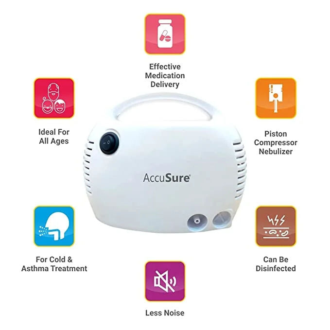 Accusure UL Compressor Nebulizer