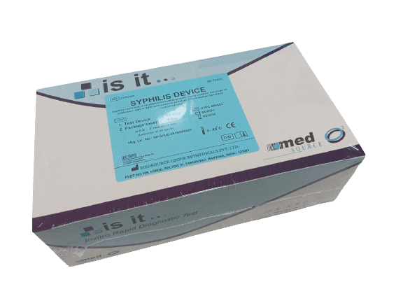 Med Source Is It Syphilis Device - Pack of 50 Tests