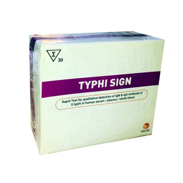 Oscar Typhoid Rapid Card - Pack of 30 Tests
