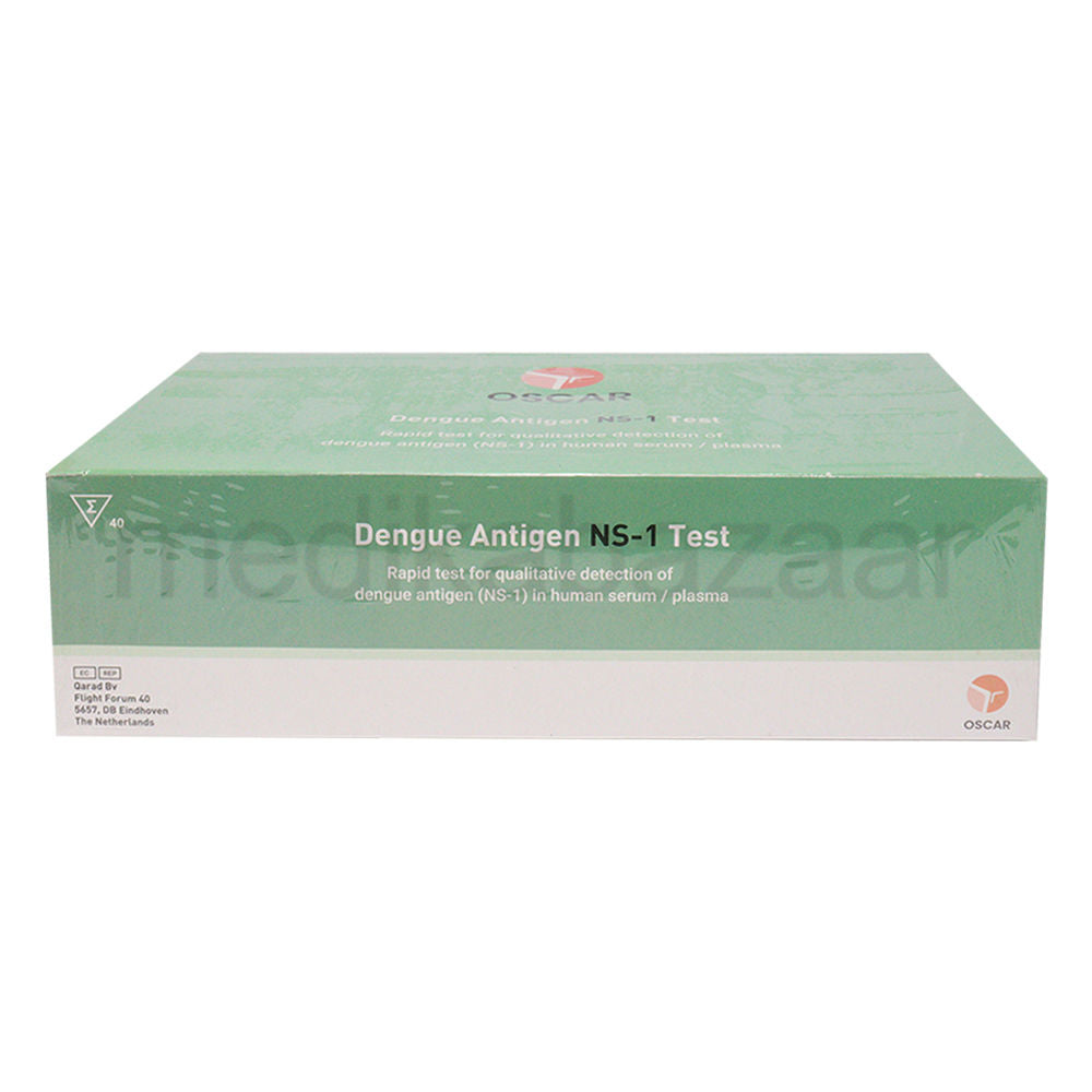 Oscar Antigen NS-1 Dengue Rapid Card - Pack of 40 Tests