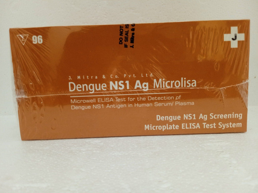 J. Mitra Dengue NS1 Ag Microlisa ELISA test kit - 96 Wells