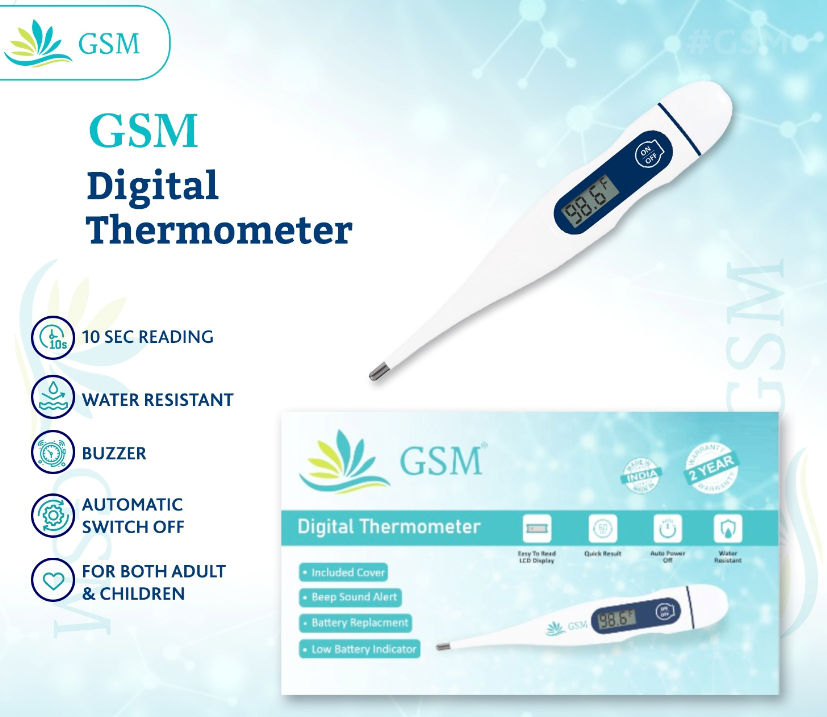 GSM Digital Thermometer - Pack of 10