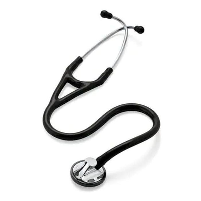 3M Littmann Master Cardiology Stethoscope (2160) - Stainless Steel Chestpiece Black Tube