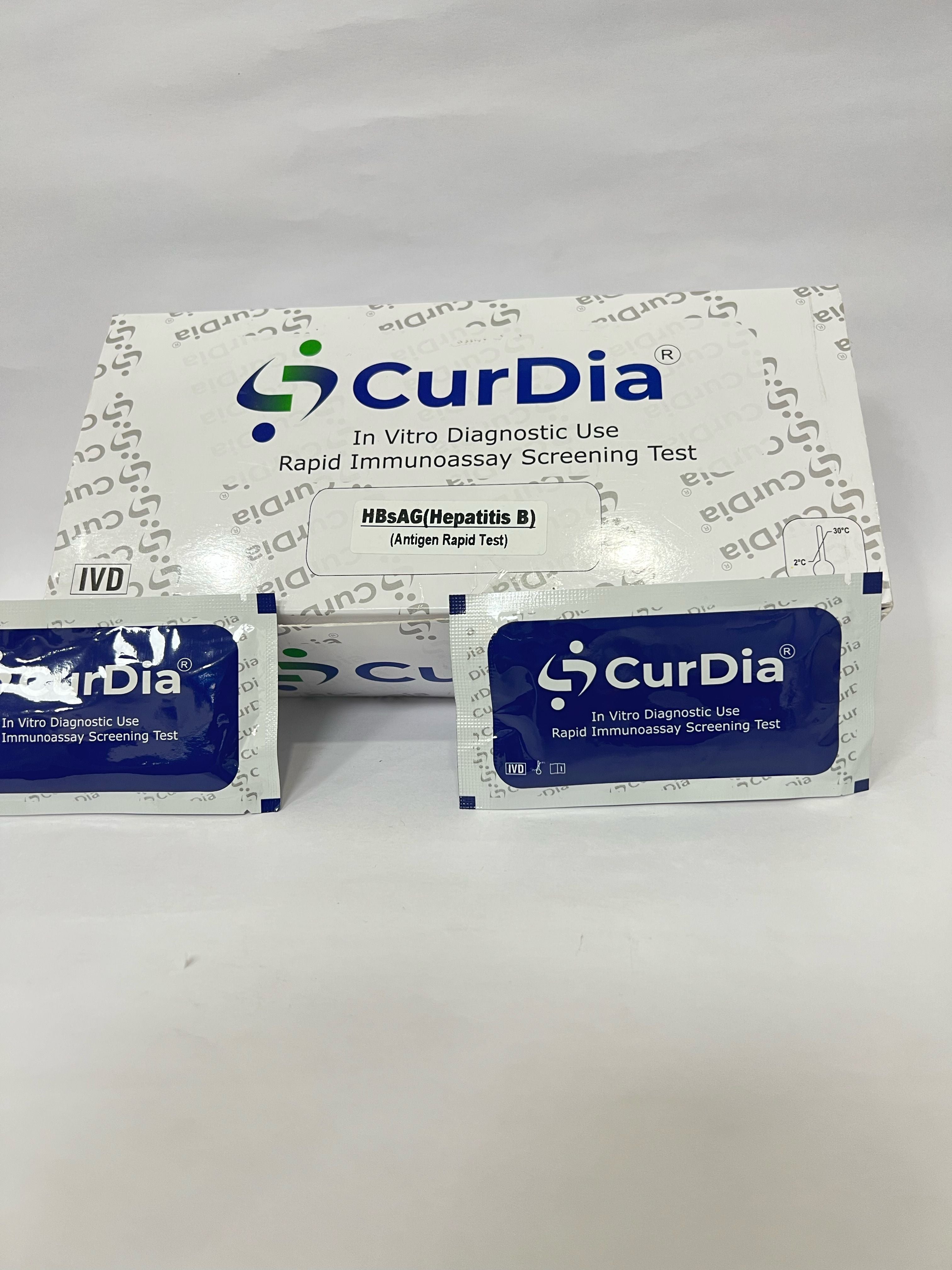 Curdia HBsAG Rapid Card - Pack of 50 Test (CLPLHBSAG001)