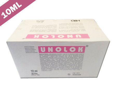HMD Unolok 10ml Syringe with Needle - 21G X 1.5inch Pack of 50