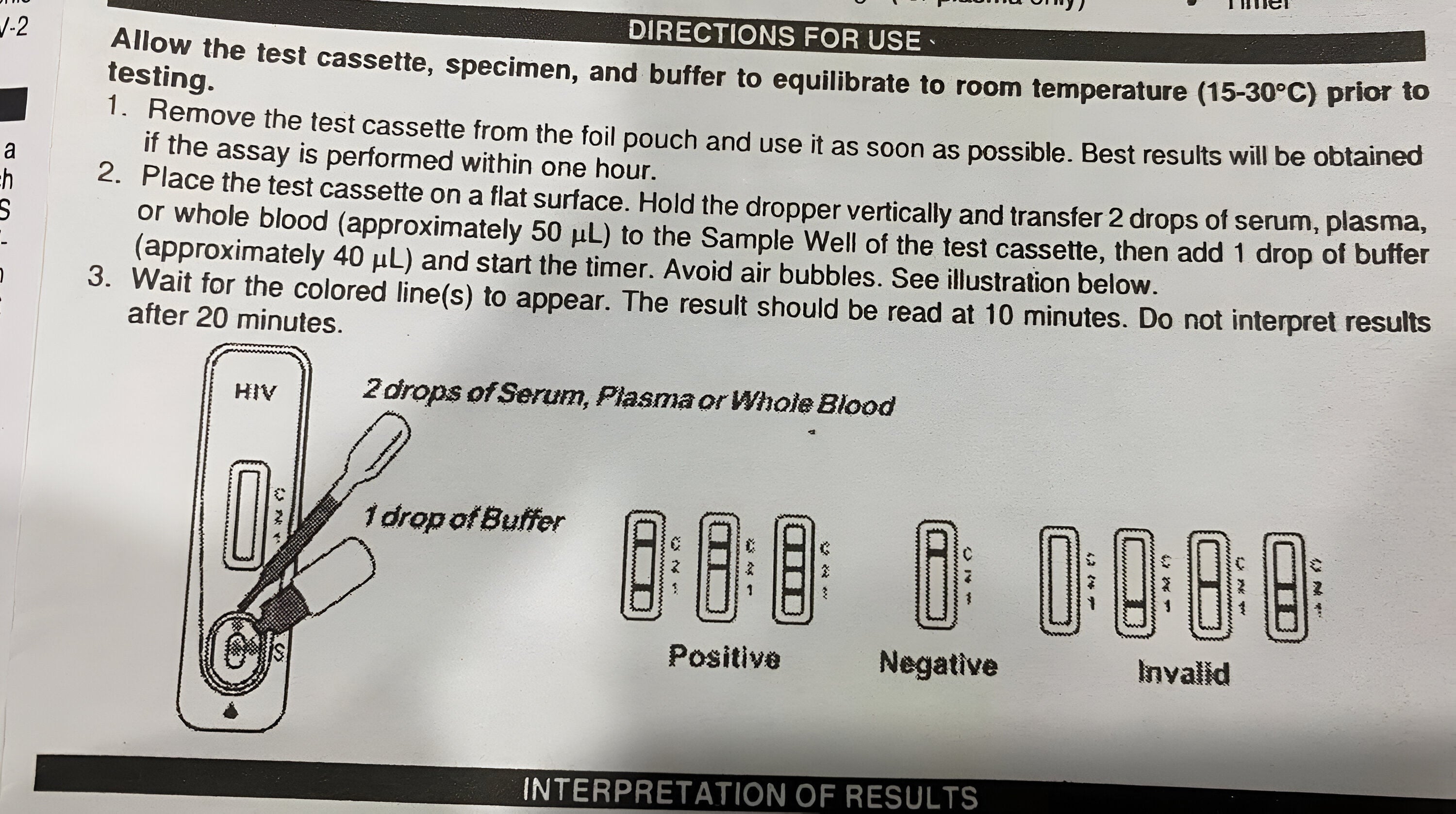 Peercheck HIV 1/2 Rapid Card - Pack of 40 Tests