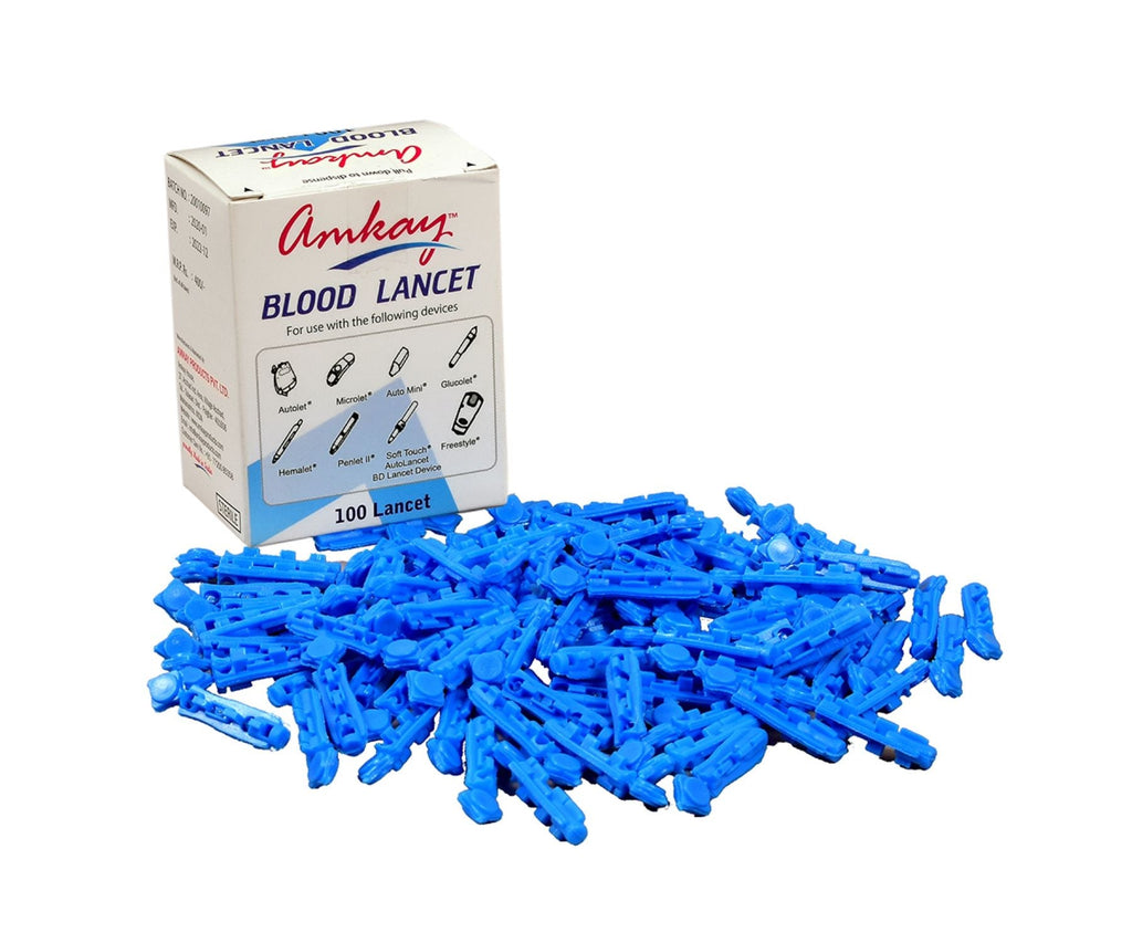 5 x  Amkay Flat Lancet - Pack of 100