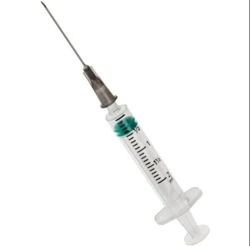 HMD Dispovan Syringe with Needle LL Size-1 ml Needle Size-26G X 0.5" Pack Size-100
