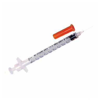 Nipro Shinrai U-40 Insulin Syringe - 1ml 31G x 8mm Pack of 100
