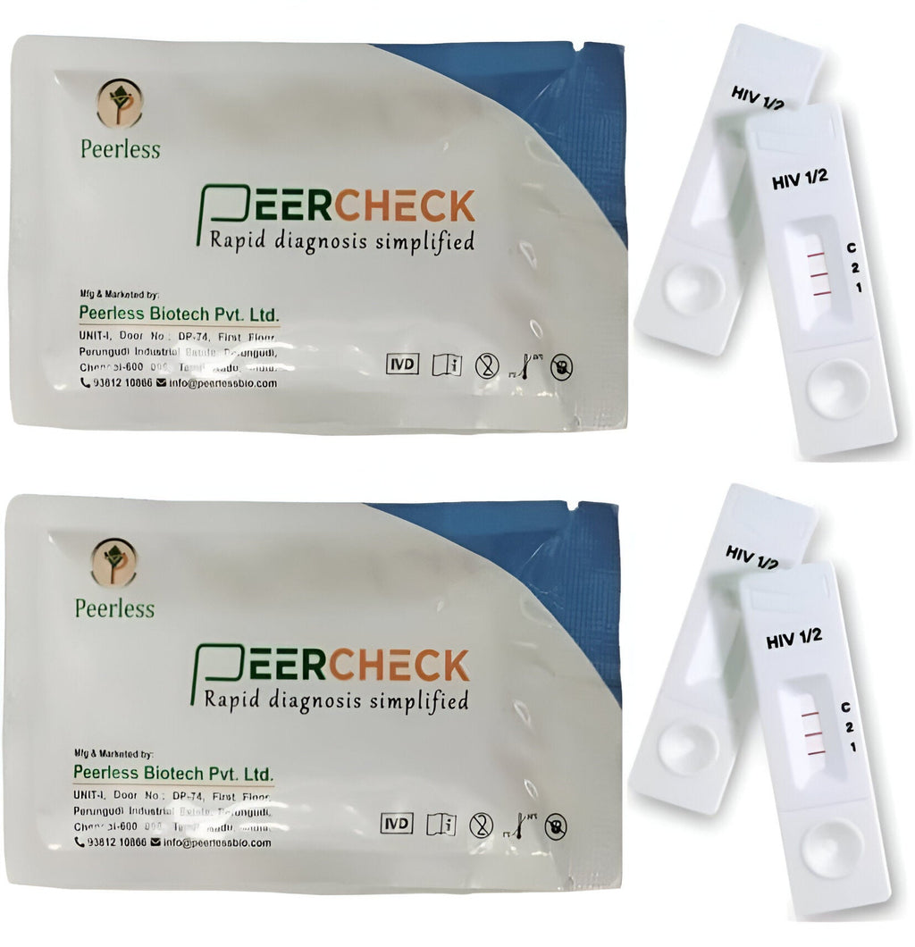 Peercheck HIV 1/2 Rapid Card - Pack of 40 Tests