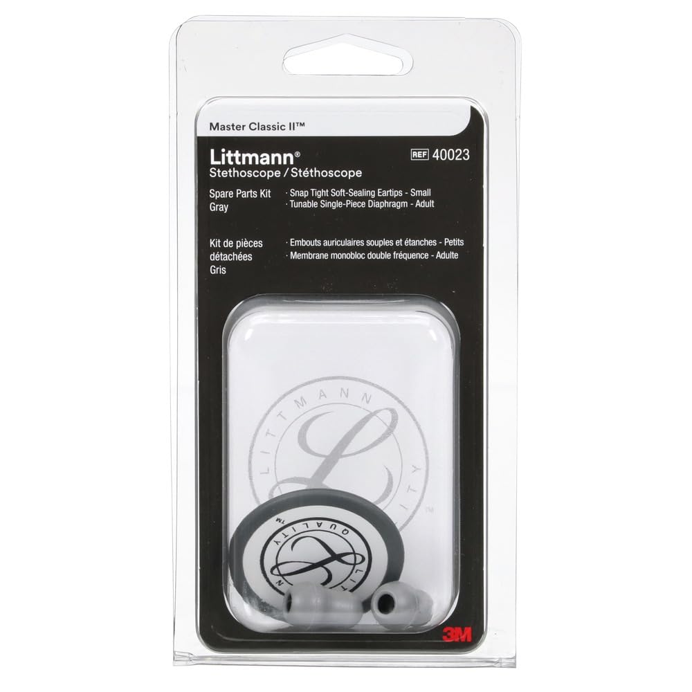 3M Littmann Stethoscope Spare Parts Kit Master Classic - Gray (40023)