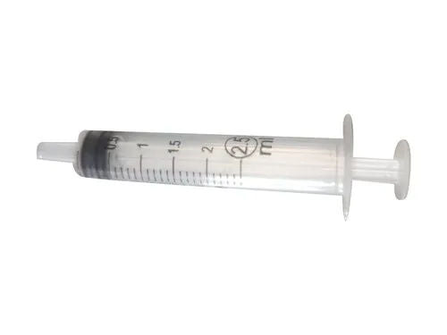 HMD Unolok  Syringe without Needle - 2.5ml Pack of 100