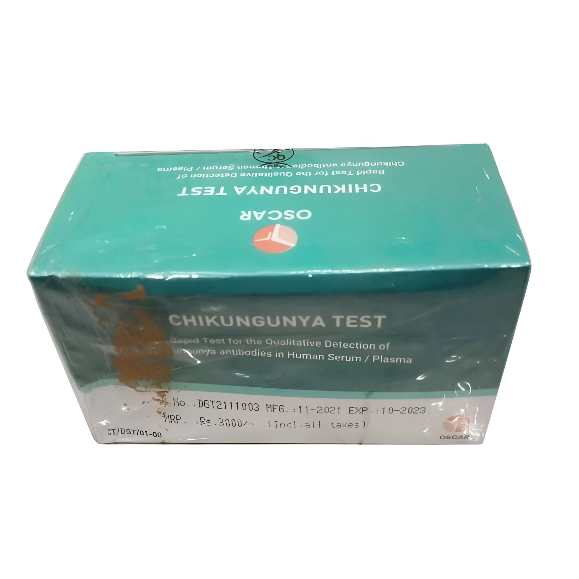 Oscar Chikungunya Rapid Test - Pack of 10 Test
