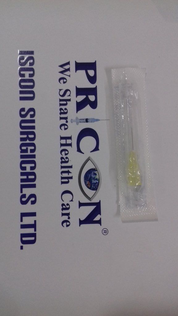 30 x  Iscon Single Use Hypodermic Needle - 26G x 1inch Pack of 100