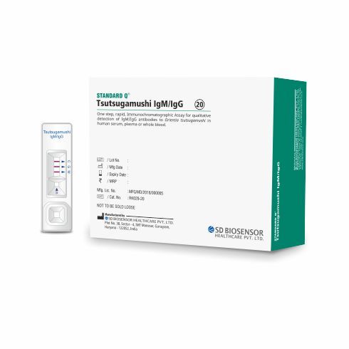 SD Biosensor Standard Q Tsutsugamushi IgM/IgG Rapid Card - Pack of 20 Test (RK029-20)
