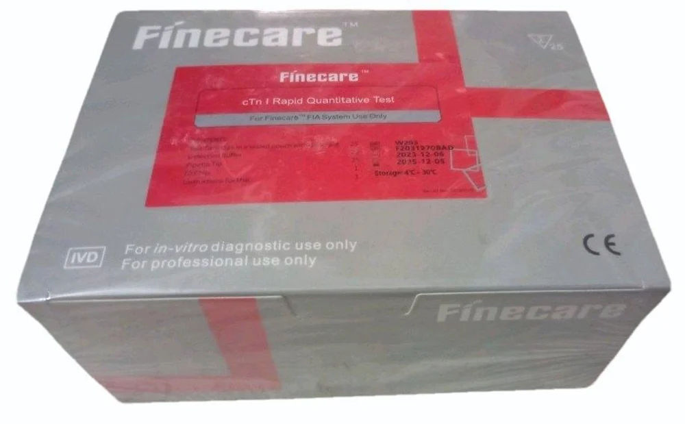 Finecare HBA1C Rapid Quantitative Test - Pack of 25 Tests
