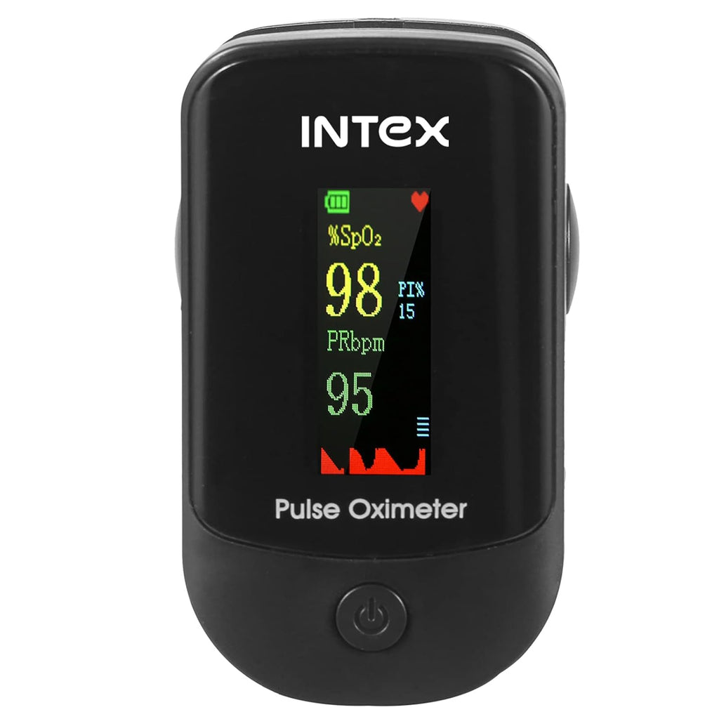 Intex Oxisure IT-OX02 Pulse Oximeter (Black)